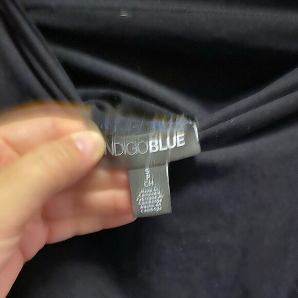 [indigo blue] secret panel maternity skinny jeans #4 - Picture 2 of 5